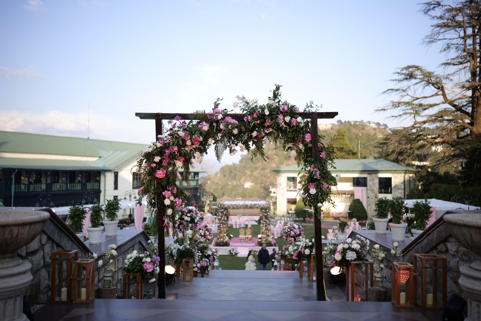 cost of wedding decorator in clock-tower?