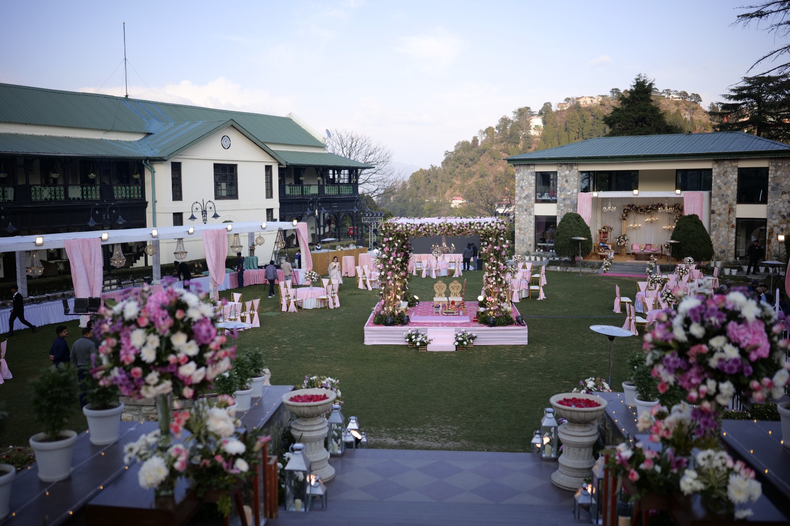 cost of wedding decorator in clock-tower?
